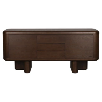 Dutchbone Skænk <strong>Herman</strong>  Brun 160 cm