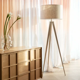Zuiver Gulvlampe Tripod Beige