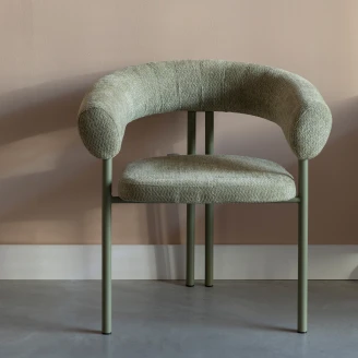 Zuiver Stol med armlæn <strong>Heels</strong>  Grøn