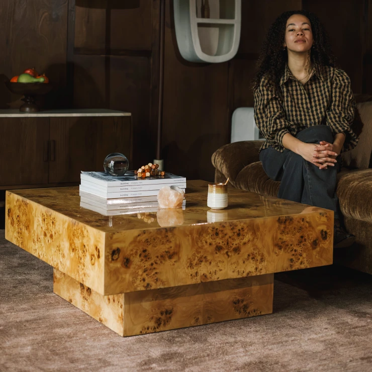 Dutchbone Sofabord Quinn Brun