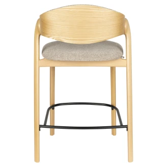 Dutchbone Barstol <strong>Babington</strong>  Beige 65 cm