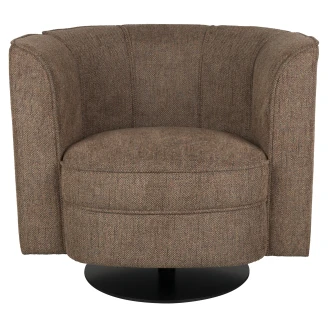 Dutchbone Loungestol <strong>Flower</strong>  Brun