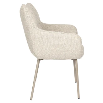 Stol med Armstöd <strong>Valmont</strong>  Beige