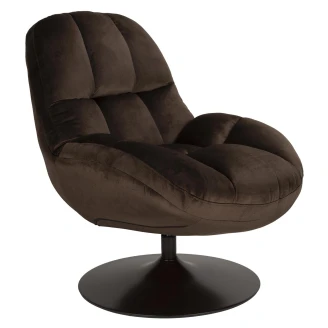 Loungefåtölj <strong>Alvra</strong>  Brun