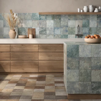 Klinker <strong>Mineralia</strong>  Grøn Mat 20x20 cm