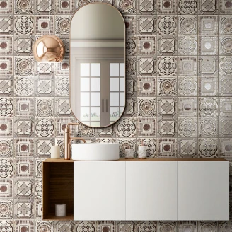 Mainzu Vægflise <strong>Anticatto</strong>  Hvid Mat 20x20 cm