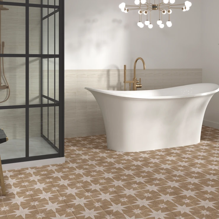 Mainzu Klinker Compass Sand Mat 20x20 cm