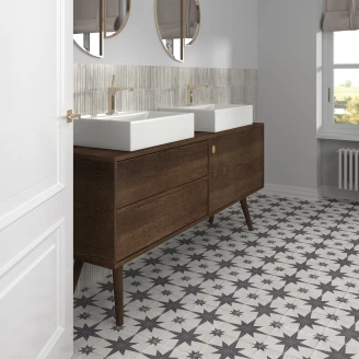 Mainzu Klinker <strong>Compass</strong>  Hvid Mat 20x20 cm