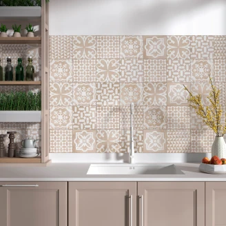 Mainzu Klinker <strong>Fondant</strong>  Kasma Beige Mat 20x20 cm