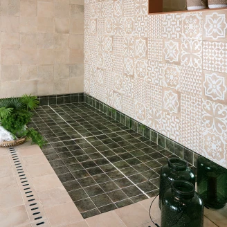 Mainzu Grid Klinker <strong>Fondant</strong>  Beige Mat 10x20 cm