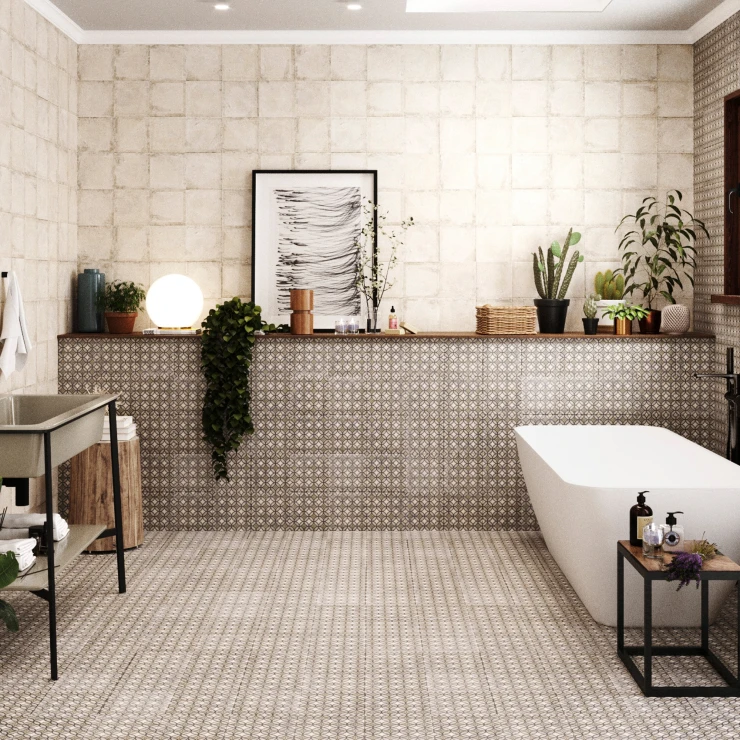 Mainzu Klinker Norland Hvid Mat 20x20 cm