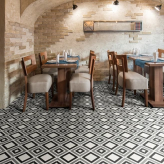 Mainzu Klinker Trinity Belfast Black Mat 20x20 cm