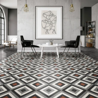 Mainzu Klinker Trinity Dublin Black Mat 20x20 cm