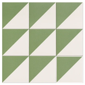 Mainzu Klinker <strong>Fired</strong>  Mellemgrøn Mat 20x20 cm