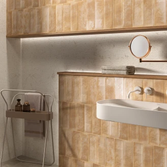 Mainzu Vægflise <strong>Village</strong>  Koral Mat 10x30 cm