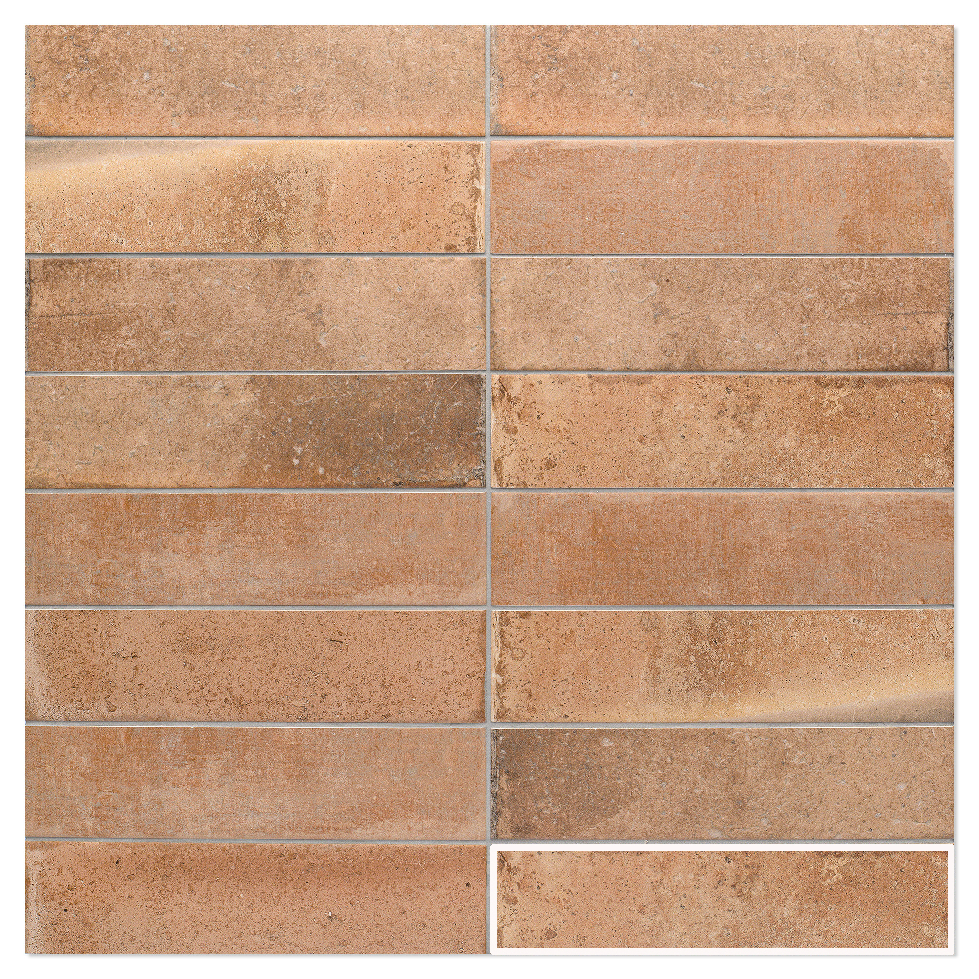 Mainzu Klinker Clay Naturlig Mat 8x30 cm