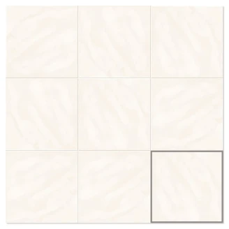 Mainzu Vægflise <strong>Chroma</strong>  Undulado Dunas Blank 20x20 cm