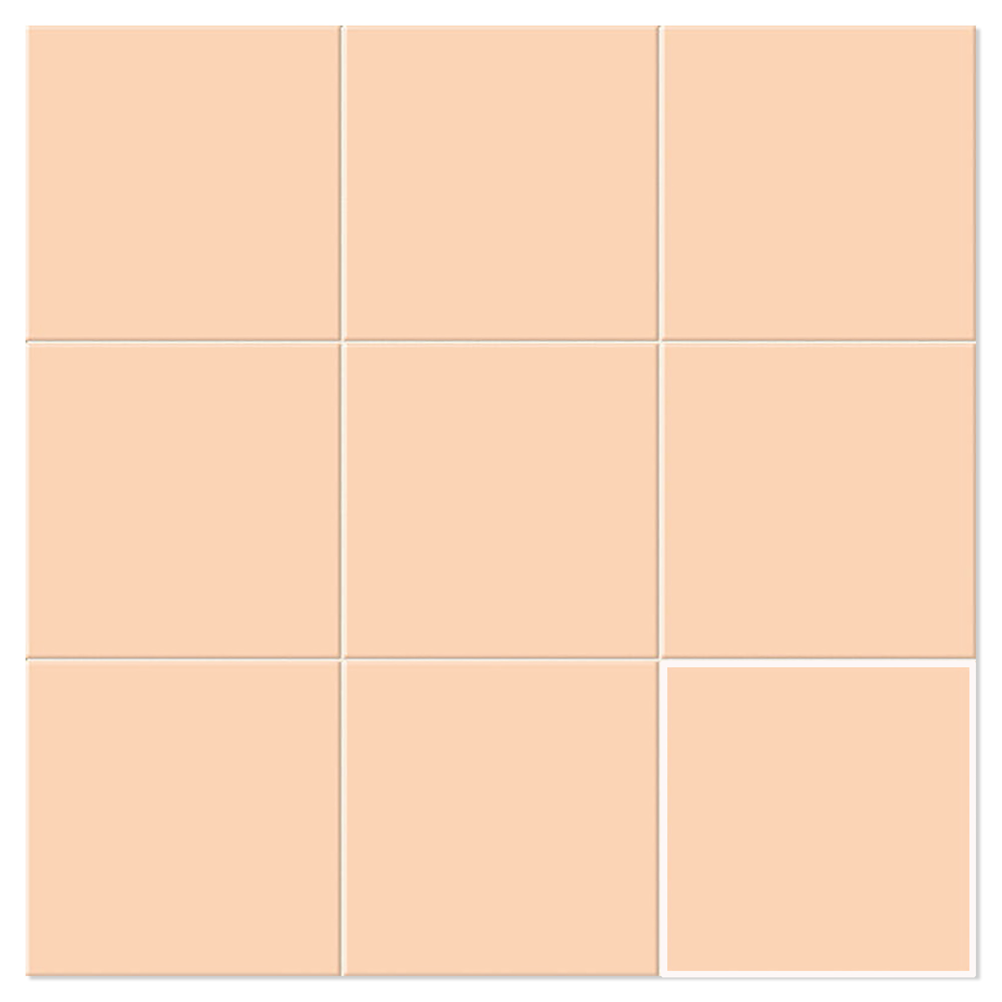 Mainzu Vægflise Chroma Beige 2 Blank 20x20 cm
