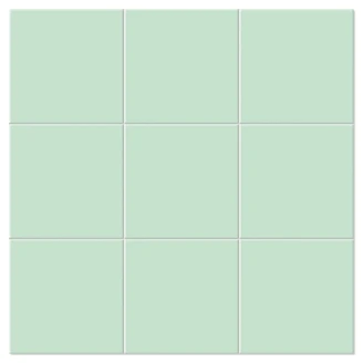 Mainzu Vægflise <strong>Chroma</strong>  Pastelgrøn Blank 20x20 cm