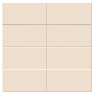 Mainzu Vægflise <strong>Chroma</strong>  Beige Mat 15x30 cm