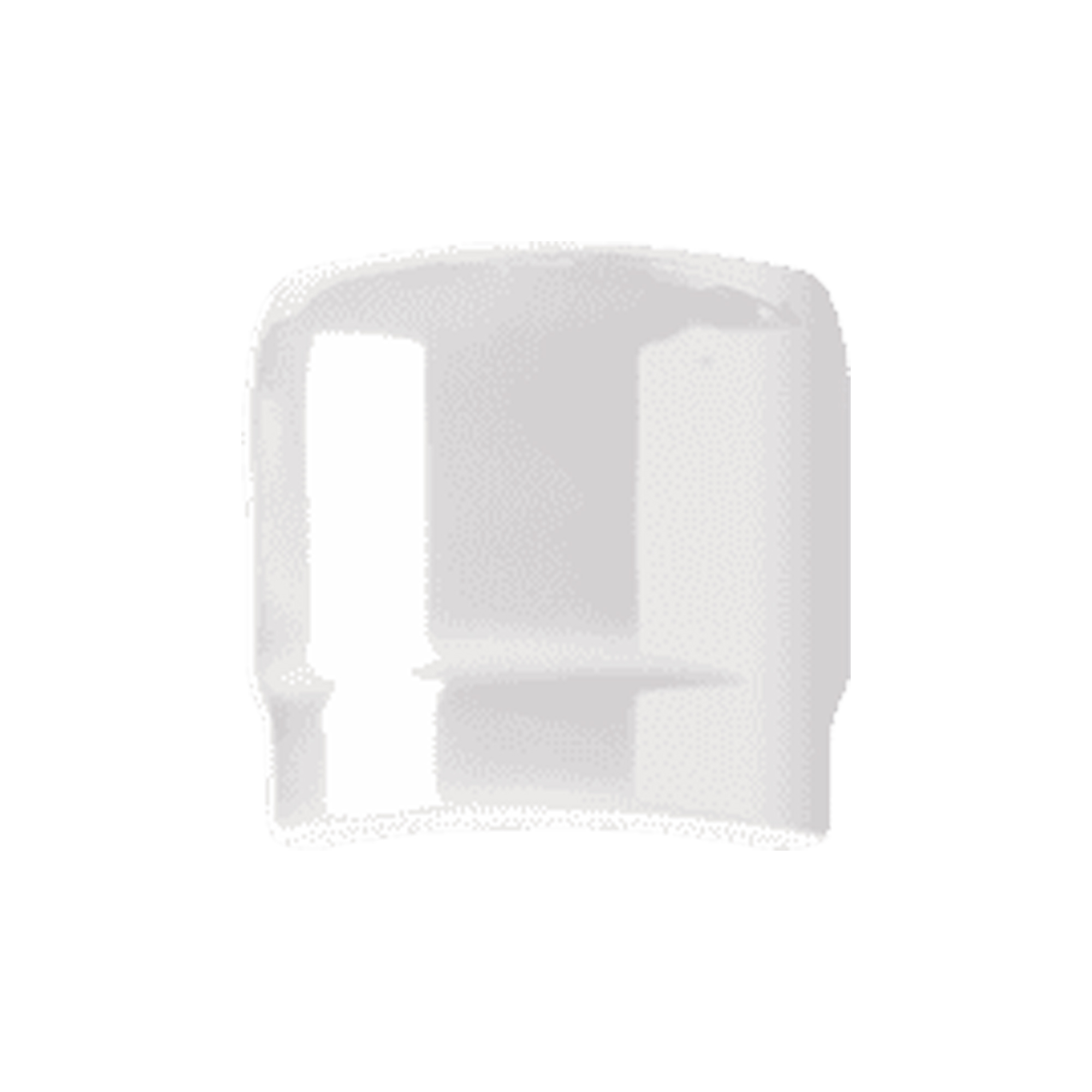 Mainzu Dekor Vægflise Chroma Hjørnestykke Hvid Mat 5x5 cm