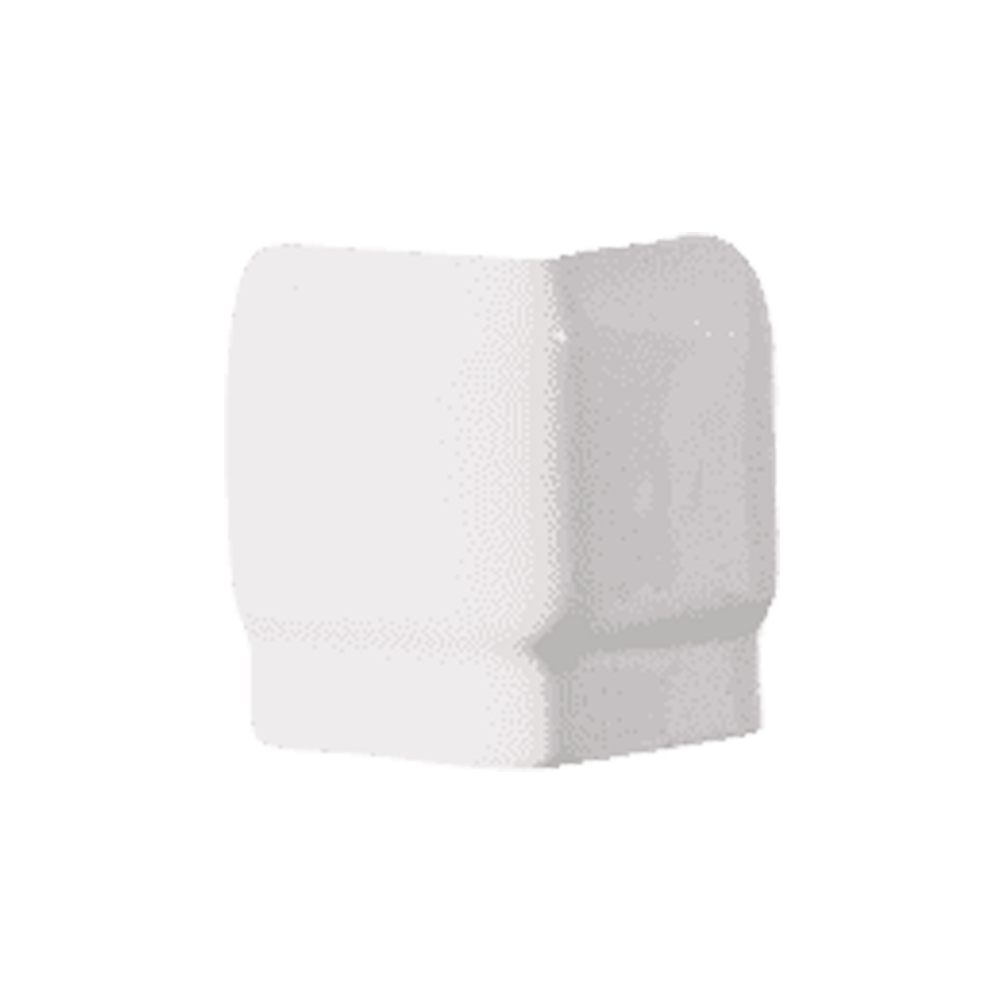 Mainzu Dekor Vægflise Chroma Hjørneprofil Hvid Mat 5x5 cm