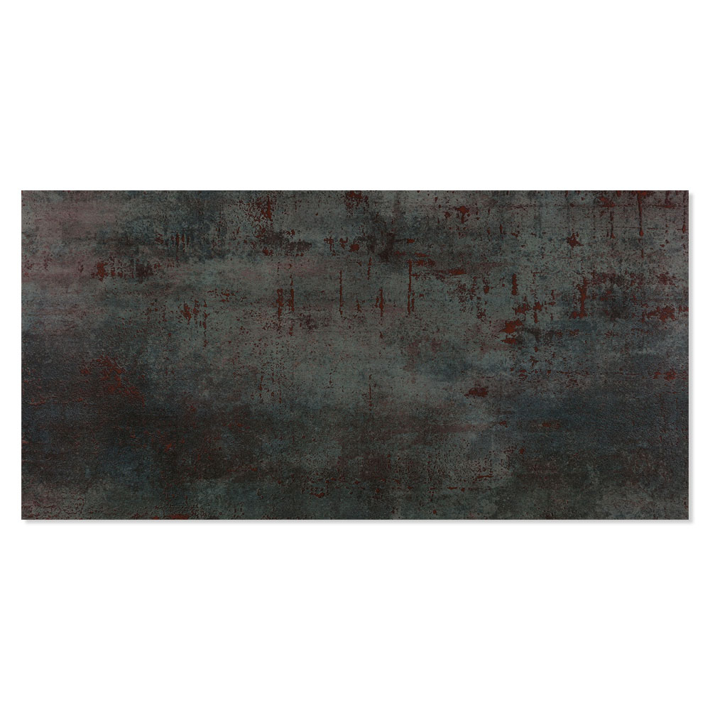 Klinker Metalic Sort Mat 60x120 cm