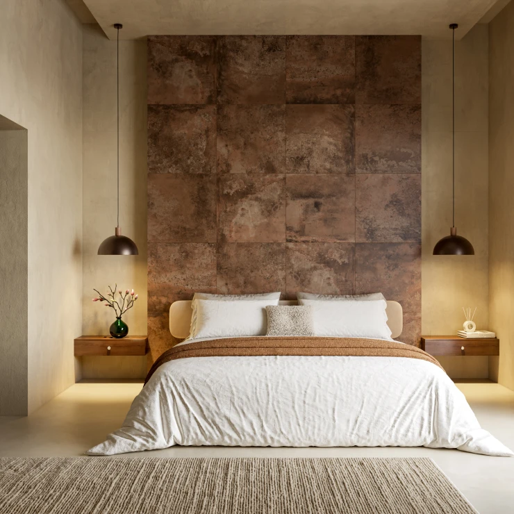 Klinker Metalcraft Bronze Mat 60x60 cm