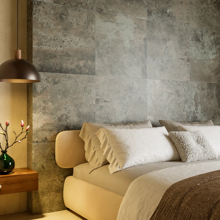 Klinker Metalcraft Mørkegrå Mat 60x60 cm