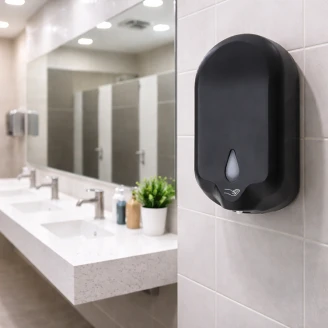 Automatisk Sæbedispenser <strong>Hygio</strong>  Sort Mat