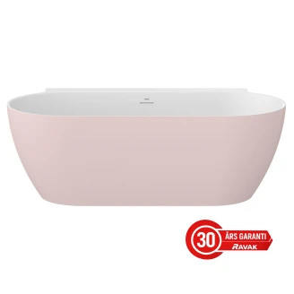 Ravak Vægbadekar Freedom Lyserød Mat 170x87 cm