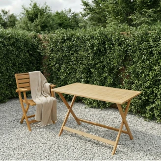 Udendørsbord <strong>Creston</strong>  Træ 110x70 cm