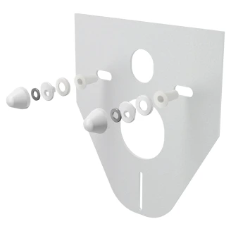 Lyddæmpningssæt til Væghængt Toilet Alca