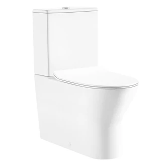 Bathco Toilet <strong>Sidney</strong>  Hvid Glat