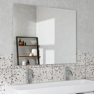 Spejl Clarity 100x80 cm