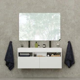 Spejl Clarity 120x80 cm