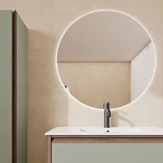 Spejl Clarity med Bagbelysning 80 cm