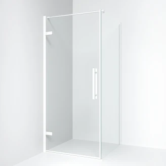 Ravak Brusehjørne <strong>Cool!</strong>  80 + 90 cm Hvid Mat