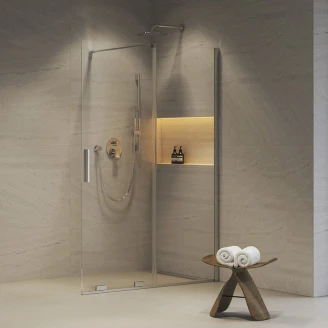 Ravak Brusevæg <strong>Roll</strong>  110 cm Krom Blank