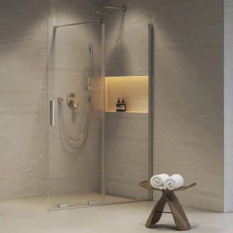 Ravak Brusevæg <strong>Roll</strong>  140 cm Krom Blank