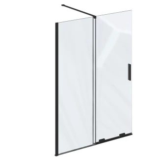 Ravak Brusevæg <strong>Roll</strong>  120 cm Sort Mat