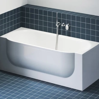 Ravak Badekar Arc Hvid Blank Venstre 150x75 cm