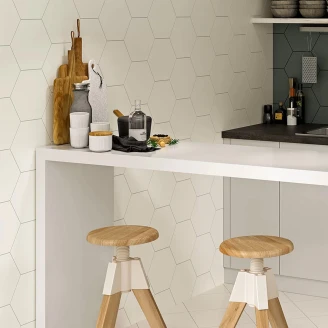 Hexagon Klinker <strong>Sekel</strong>  Beige Mat 23x27 cm