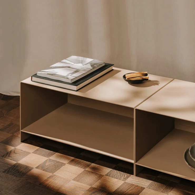 Kaffebord Sommardopp 60 cm Beige