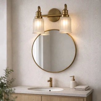 Quoizel Væglampe Duo <strong>Swell</strong>  Guld