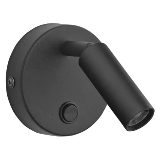 Spotlight <strong>Lyra</strong>  Justerbar Sort Mat 11 cm