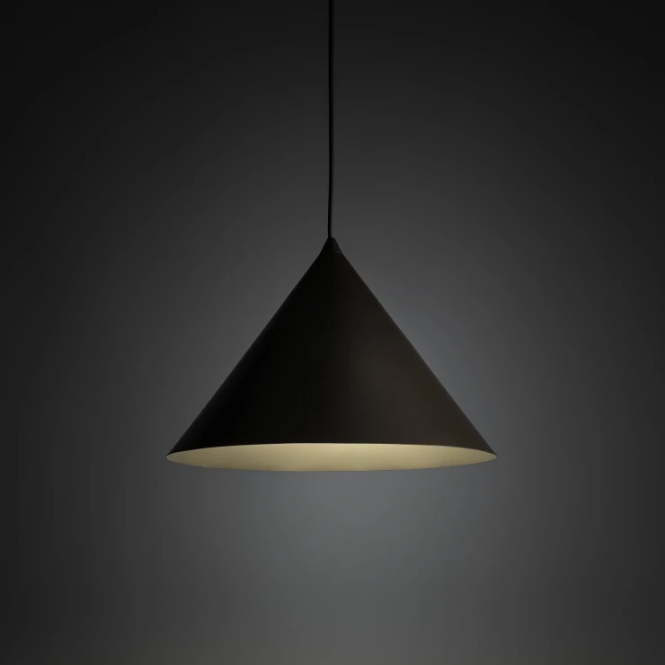 Hængelampe Seattle Brun Mat Ø 34 cm