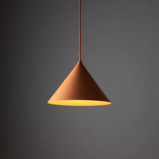 Hængelampe <strong>Seattle</strong>  Orange Mat Ø 26 cm