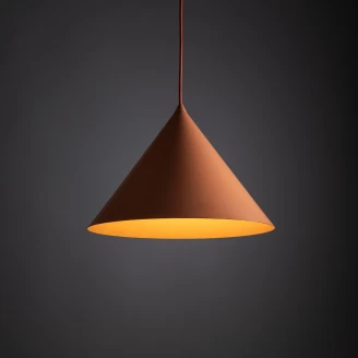 Hængelampe <strong>Seattle</strong>  Orange Mat Ø 34 cm