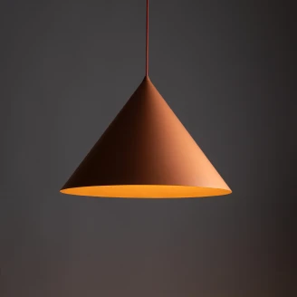 Hængelampe <strong>Seattle</strong>  Orange Mat Ø 50 cm